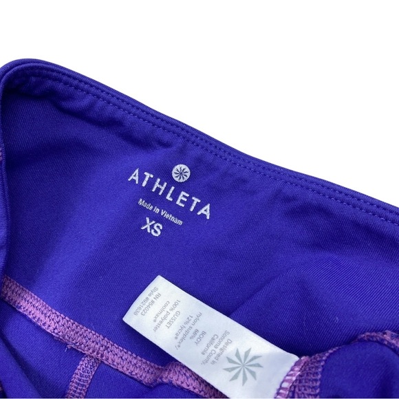 ATHLETA Purple Revelation Capri Compression Pants - Picture 3 of 3